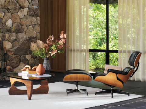 Lispenard Sofa, ELO, and Noguchi in living room Lispenard Sofa, ELO, and Noguchi in living room